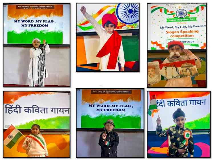 Ivy World School conducts Slogan speaking competition