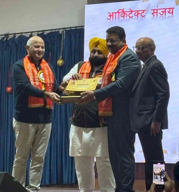 Ar. Sanjay Goel Honoured with ‘Vedic Gaurav Award’