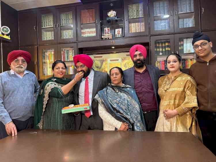 Ludhiana lawyer secures top rank in Punjab, Haryana Higher Judicial Service exams