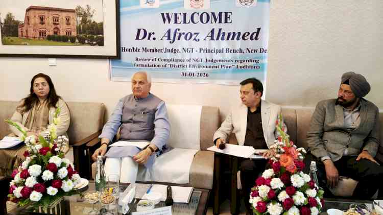 NGT Member Reviews Environmental Plan Compliance in Ludhiana