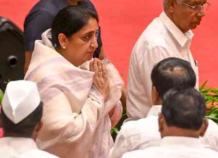 Sunetra Pawar lauds PM Modi, vows to Ajit Pawar’s growth agenda