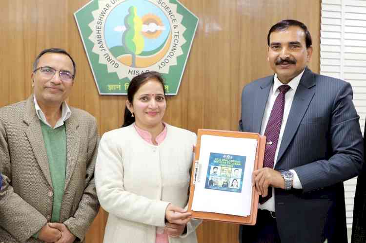 डॉ. प्रियंका ईआईपी के अंतर्गत चयनित, 1000 अमेरिकी डॉलर की अनुदान राशि मिली