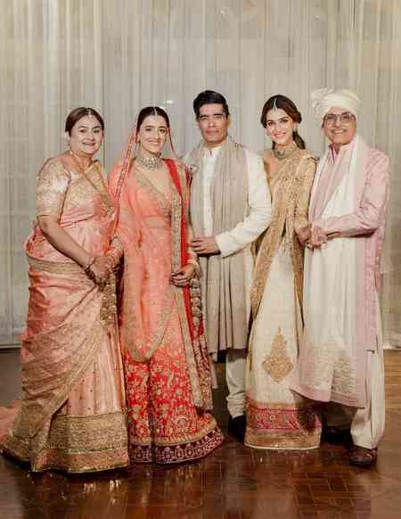 Kriti Sanon's special thanks to Manish Malhotra: 'Happiness on everyone’s faces says it all'