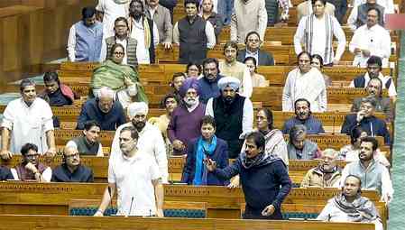 Fierce govt-Oppn showdown in LS over Rahul Gandhi’s mention of ex-Army chief’s unpublished memoir