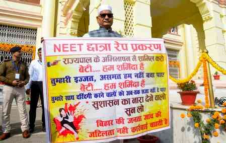 NEET aspirant's death at girls’ hostel triggers political storm outside Bihar Assembly