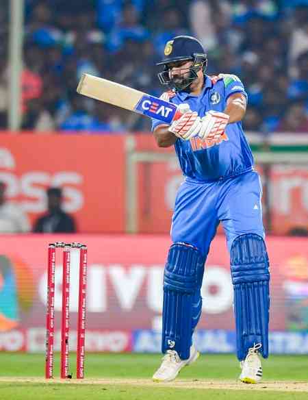 'My effort to win matches for my country will always continue': Rohit on being honoured with Padma Shri