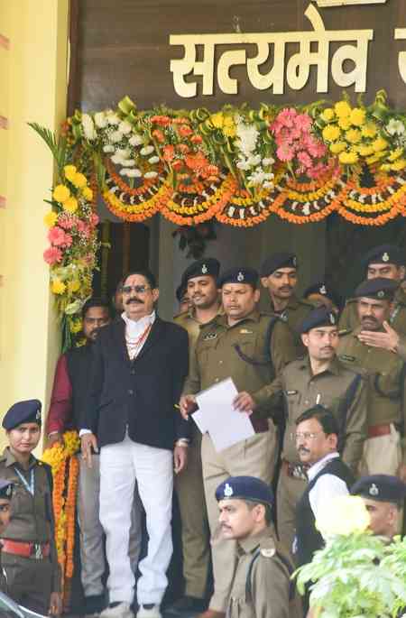 Jailed Anant Singh takes oath as Mokama MLA in Bihar Assembly