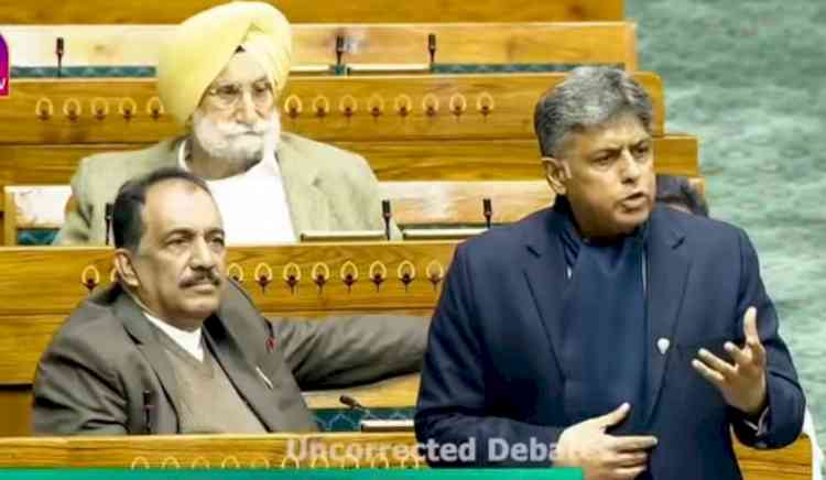 Manish Tewari Seeks Government’s Response on Impact of Potential Agriculture Deal with the US on Farmers