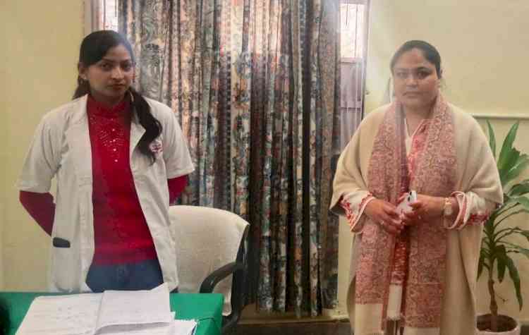 डीलएसए सचिव डॉ. तरन्नुम खान ने किया नशा मुक्ति केन्द्र का दौरा