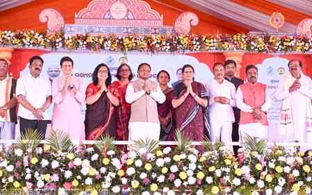 Odisha CM launches Mukhyamantri Kanya Vivaha Yojana ​