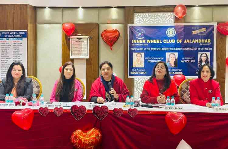 Inner Wheel Club Jalandhar Celebrates February Meet with Fellowship, Learning and Festive Cheer