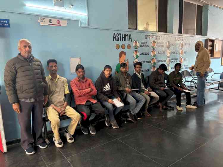 Preventive Health Check-up Programme for all workers engaged in Panjab University messes and canteens