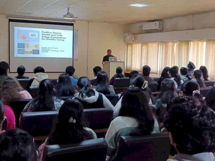 Special lecture on “Positive Mental health and wellbeing – strong foundations for healthy living”