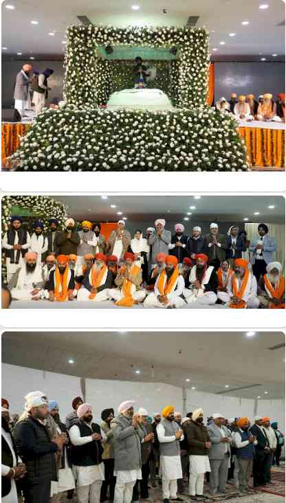 Bhagwant Mann Govt launches year-long state-wide celebrations marking 649th Parkash Purab of Sri Guru Ravidass Ji, groundwork laid for historic 650th in 2027