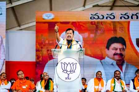 Nitin Nabin accuses Telangana CM of doing appeasement politics