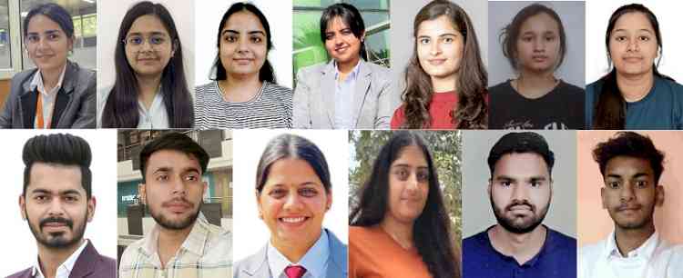 ऑन-कैंपस प्लेसमेंट ड्राइव में जीजेयू के 13 विद्यार्थी चयनित