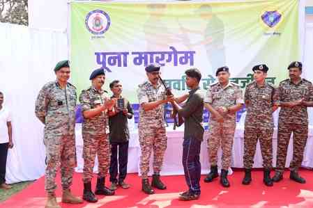 12 Maoists surrender in Chhattisgarh's Bijapur