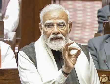PM Modi slams Congress & TMC, says his govt reduced NPAs below 1 pc, PSUs at record profits