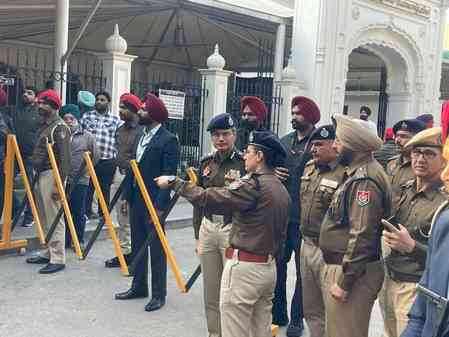 Punjab DGP inspects crime site to probe killing of AAP leader