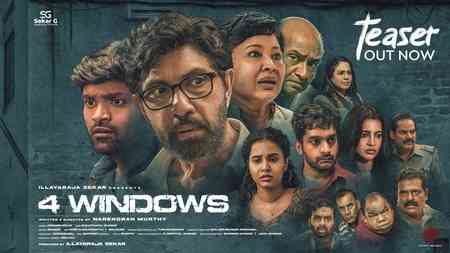 Jiiva releases gripping teaser of crime thriller '4 Windows'