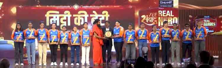 Indian Blind Women’s Cricket Team Leads Sporting Honours at ZEE Samvad with Real Heroes 2026