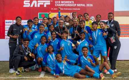 India U17 blank Bangladesh U19 to win SAFF U19 Women's title