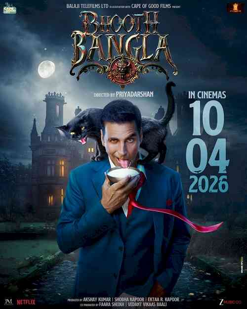 Akshay Kumar’s ‘Bhoot Bangla’ Set to Create a Theatrical Storm on April 10