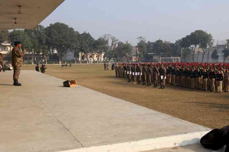 NCC ‘B’ Certificate Practical Examination Held at Lyallpur Khalsa College