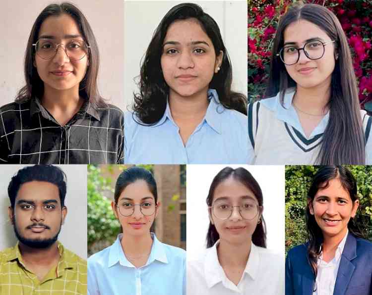 ई-कैंपस प्लेसमेंट ड्राइव में जीजेयू के सात विद्यार्थी चयनित