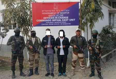 Security forces arrest five militants; recover mortars, IEDs in Manipur