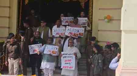 Bihar oppn protests Darbhanga crime, NEET aspirant death and Pappu Yadav arrest