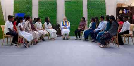 Pariksha Pe Charcha: PM Modi shares startup mantra, advises students not to separate art, studies