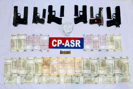Punjab Police bust cross-border arms & narcotics smuggling module, five held