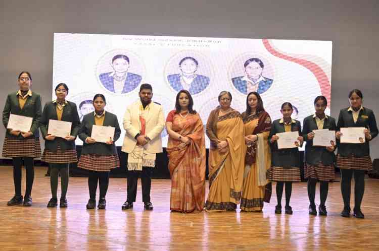 Twenty-four Lakh Rupees as Scholarships Awarded at the Blessings Ceremony — Batch 2025-26 AISSCE, Ivy World School