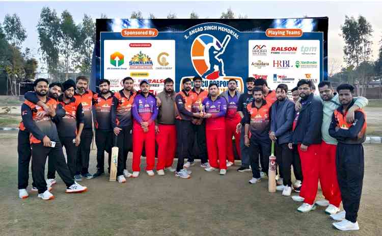 CICU Organized 23rd, 24th  & 25th League Matches of S.Angad Singh Memorial - 11th CICU Corporate T-20 Cricket Tournament - 2025