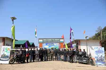 Arunachal: Assam Rifles–Indian Coast Guard joint bike rally ends at Pangsau Pass