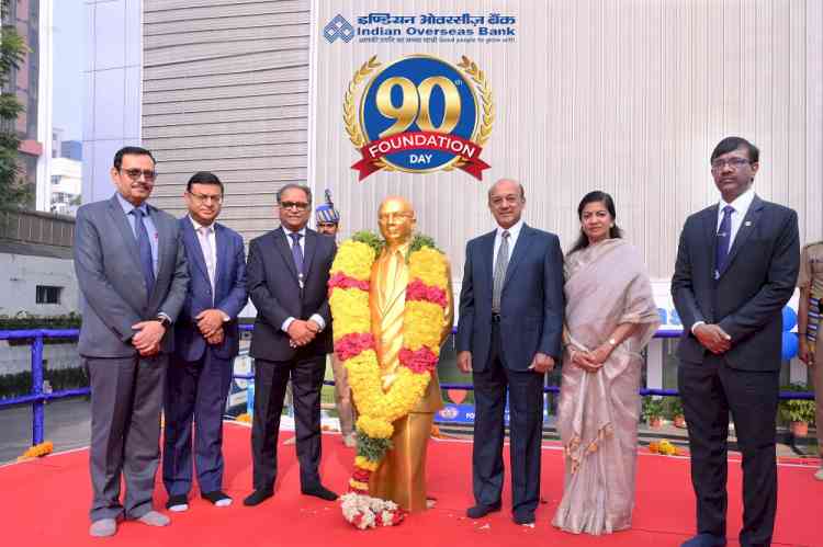 IOB Marks 90th Foundation Day with Corporate Social Responsibility activities