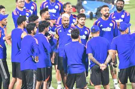 T20 WC: Bumrah bowls full tilt, Washington trains, Sanju gets batting time in practice session