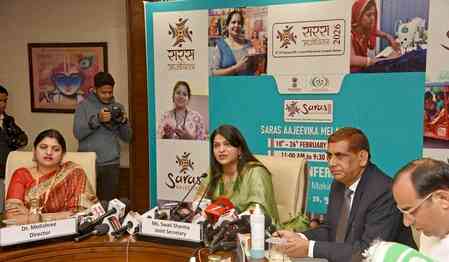 ‘SARAS Aajeevika Mela-2026’ opens in Gurugram with 900 women entrepreneurs