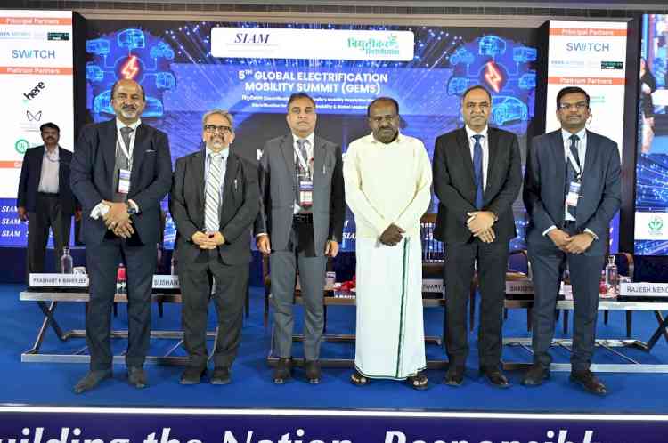 SIAM Leads the Charge for Electrification at the 5th Global Electrification Mobility Summit