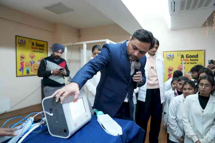CT Institute of Higher Studies Organises Expert-Led Clinical Demonstration on Ventilator Management