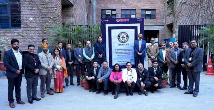 LPU Scripted History, Earned 6th Guinness World Record for Largest Macaron Display