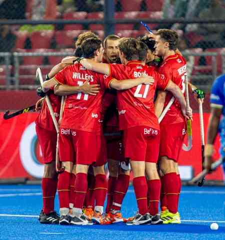 FIH Men’s Pro League: Belgium beat India 3-1 in Rourkela