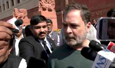 Rahul snaps at reporters, when questioned about ‘privilege’ motion against him