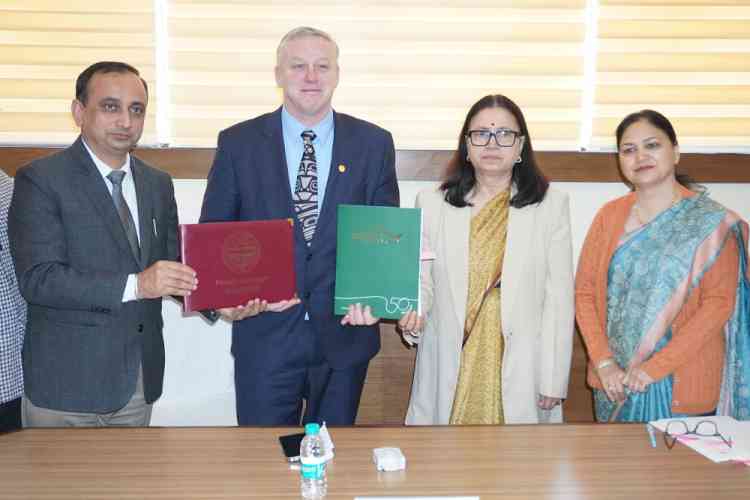 University of the Fraser Valley, Canada signs MoU with Panjab University for BBA dual degree