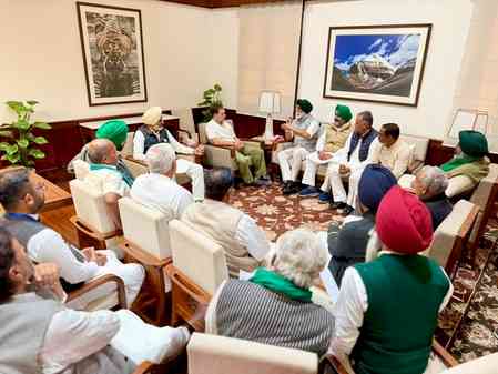Rahul Gandhi meets farm union leaders in Parliament House amid opposition to India-US trade deal