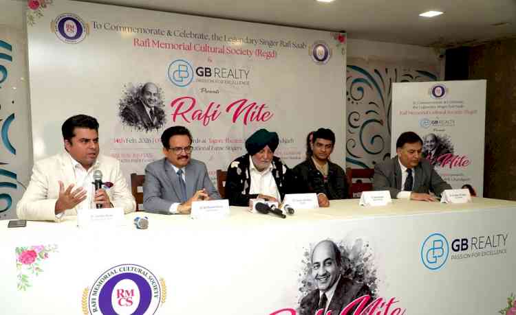 Legendary Singer Mohammed Rafi’s Songs to Resonate at ‘Rafi Nite’