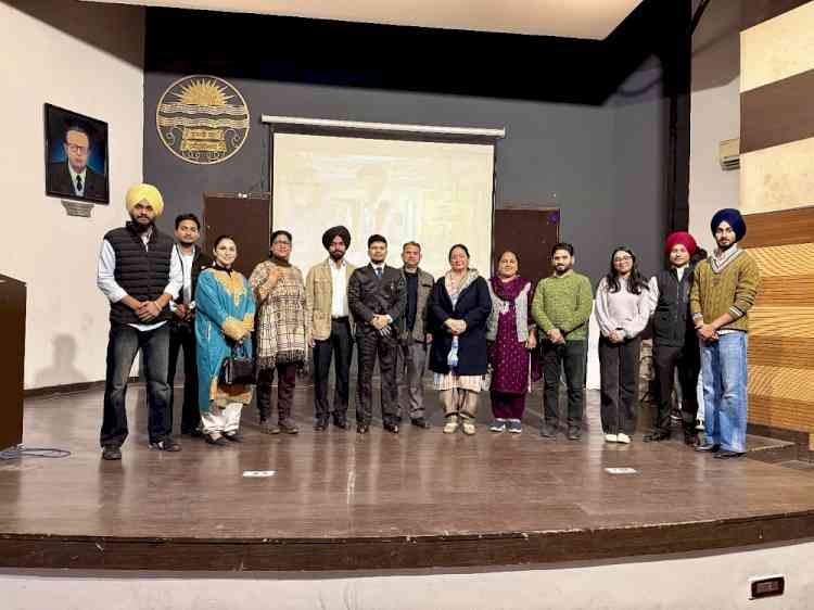 Panjab University Hosts Drug De-Addiction Awareness Lecture at Department of Evening Studies