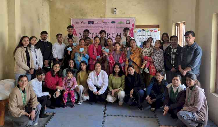 Panjab University’s menstrual hygiene awareness initiative, Mytharche, undertaken by Enactus SSBUICET