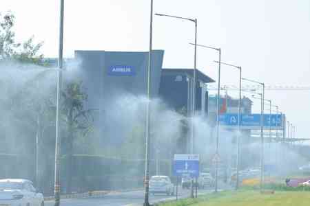 Delhi CM Rekha Gupta inaugurates 120 mist spray systems at IGI Airport